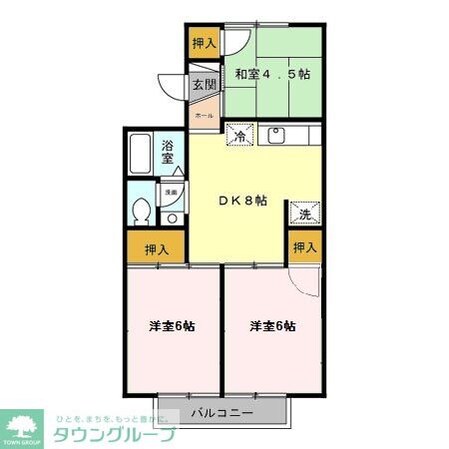 コートプレジオの物件間取画像